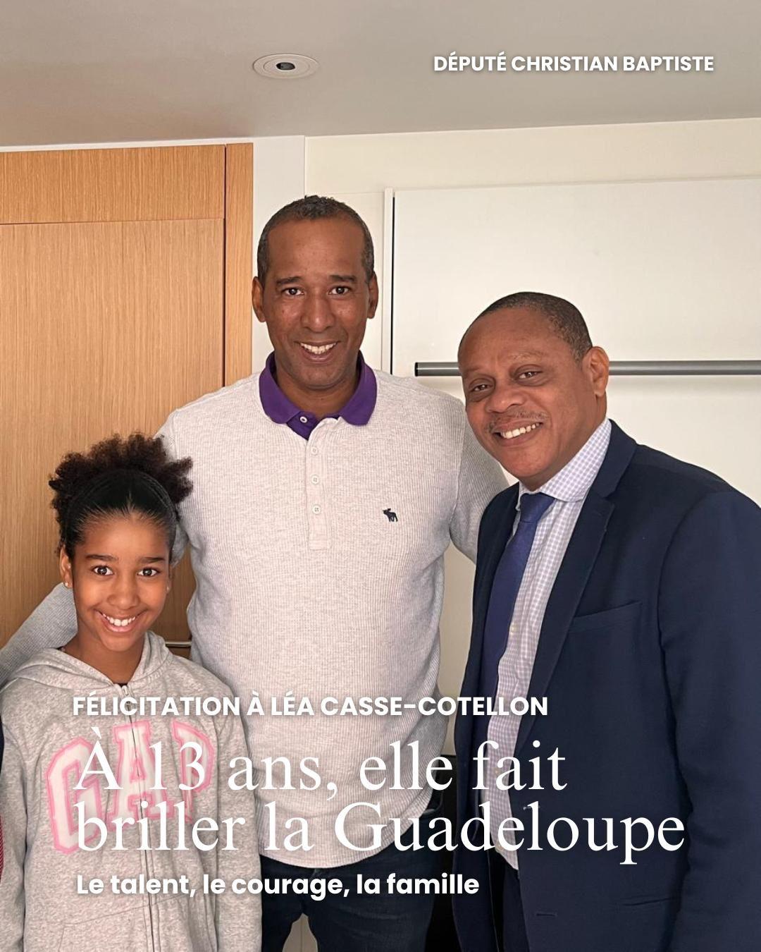 Image de couverture - Toutes mes félicitations à Léa CASSE-COTELLON pour sa victoire au tournoi de tennis ITF Junior du Diamant en MARTINIQUE