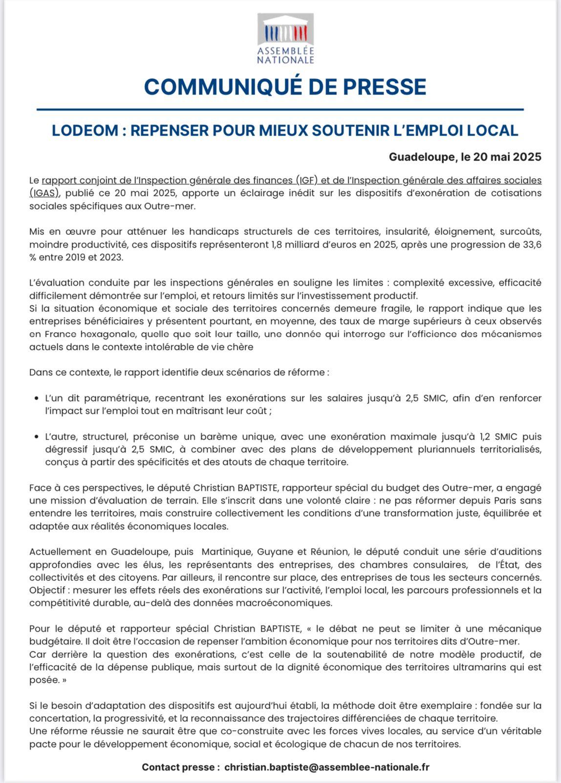 Image de couverture - LODEOM : REPENSER POUR MIEUX SOUTENIR L'EMPLOI LOCAL